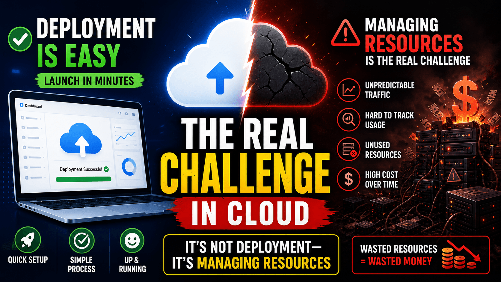 The Real Challenge in Cloud Is Not Deployment — It’s Managing Resources