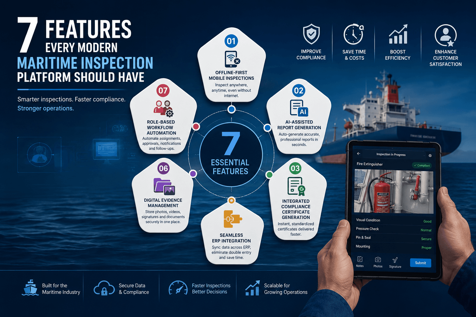 7 Features Every Modern Maritime Inspection Platform Should Have