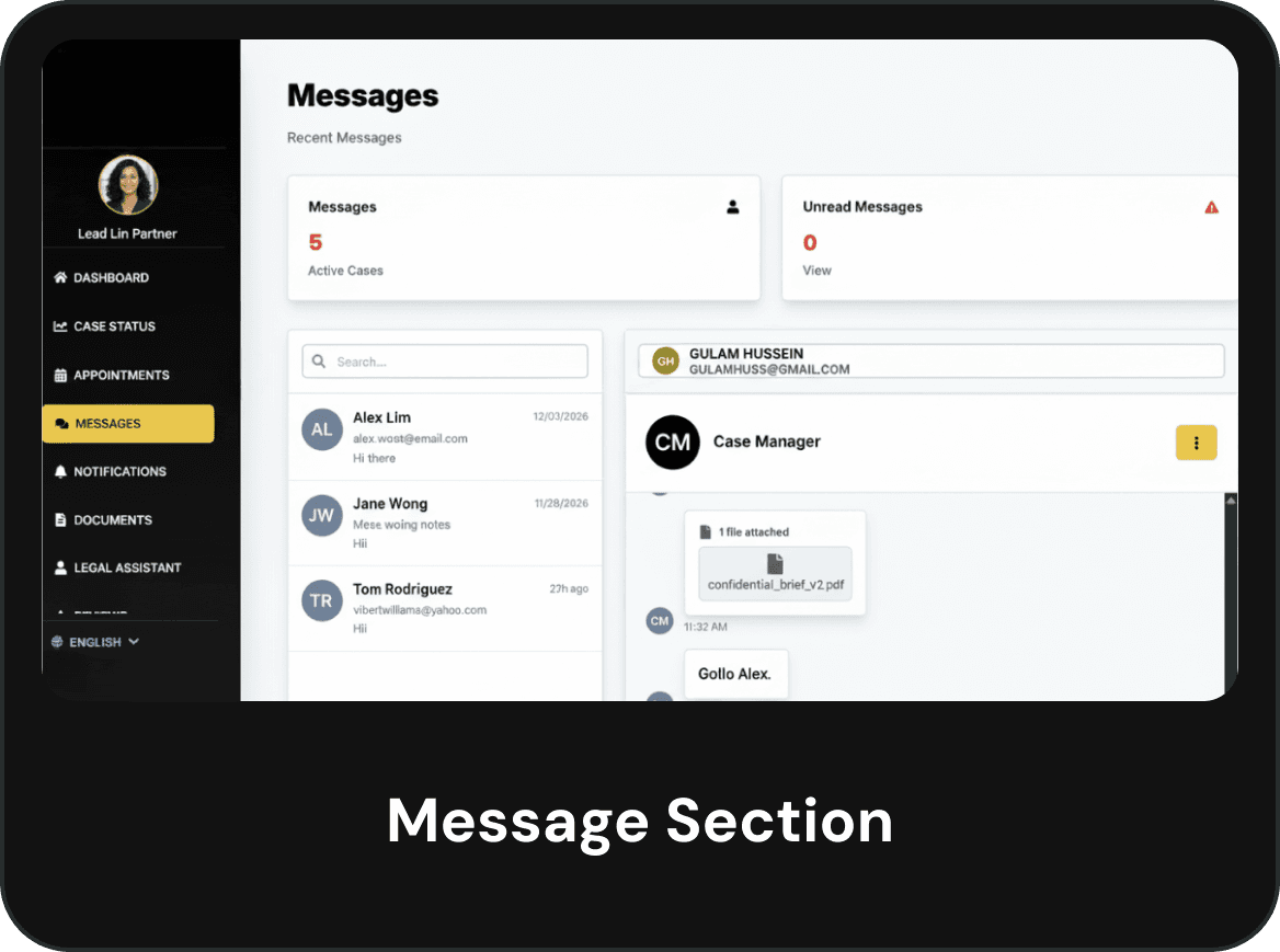 Message Section