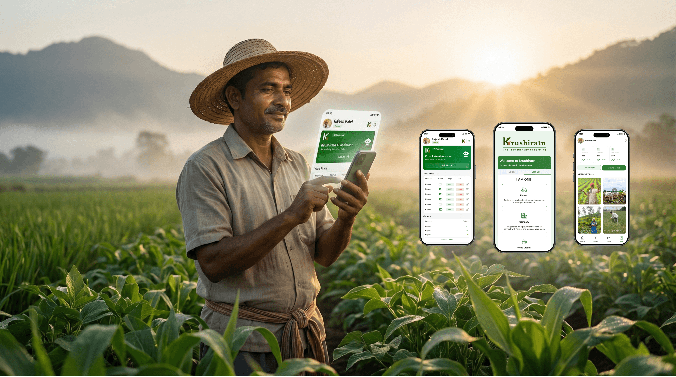 Krushiratn: Digital Agriculture Marketplace Platform