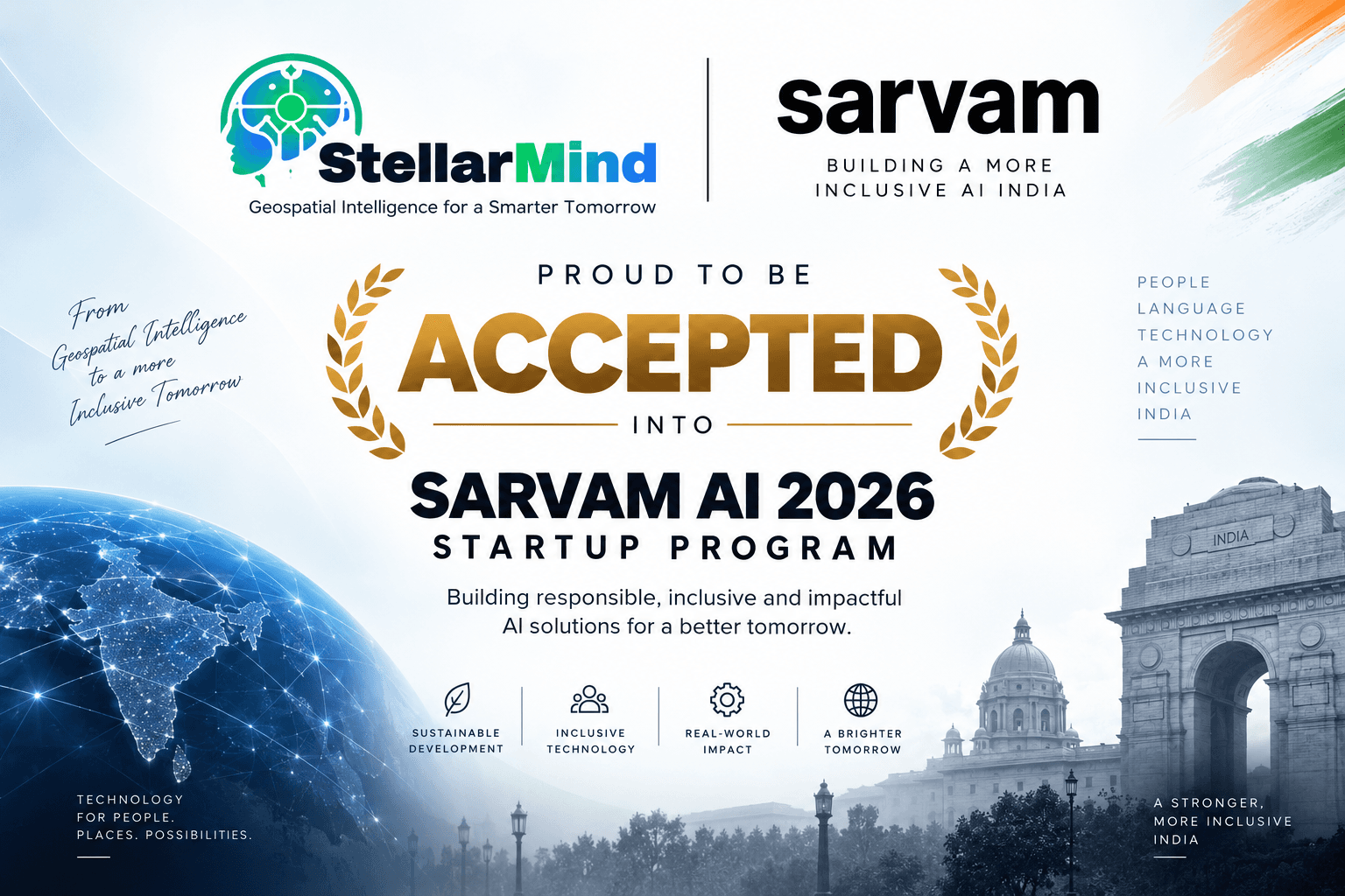 StellarMind's SCIO Platform Officially Accepted into Sarvam AI Startup Program