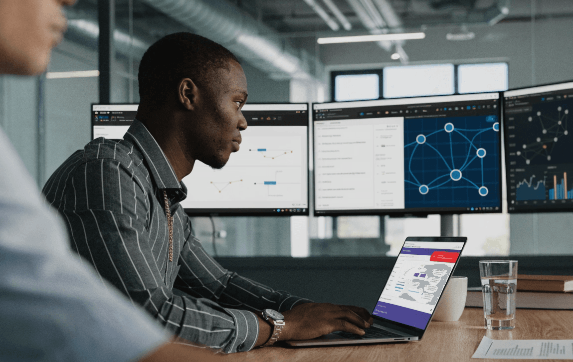 AI engineer working
